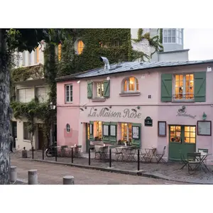 Puzzles 200 pieces at the time of the house rose Ravensburger image-2