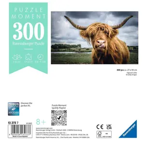 Puzzle 300 pieces highland cattle Ravensburger image-1