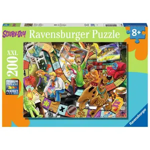 Puzzle 200 pieces xxl track game with scooby-doo Ravensburger image-0