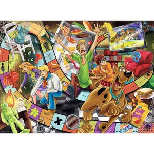 Puzzle 200 pieces xxl track game with scooby-doo Ravensburger image-1