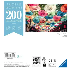 Puzzles 200 pieces moment umbrellas Ravensburger image-2