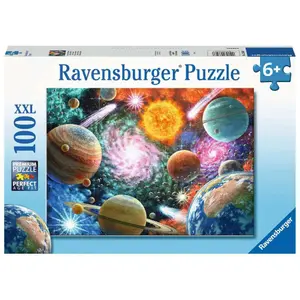 100-piece puzzle xxl stars and planets Ravensburger image-1
