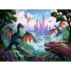 300-piece puzzle xxl magic dragon Ravensburger image-1