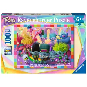 100-piece puzzle xxl the troll gang Ravensburger Trolls 3 image-1