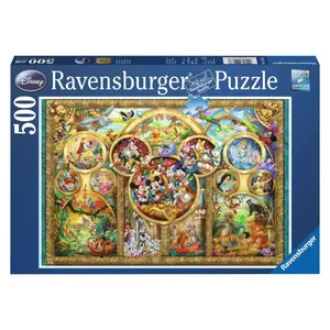 500 piece family puzzle disney Ravensburger image-0