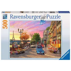 Puzzle 500 pieces walk in Paris Ravensburger image-0