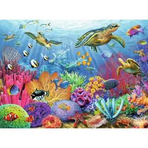 Puzzle 500 pieces tropical waters Ravensburger image-1