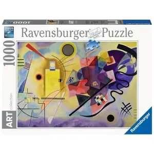1000 pieces puzzle art collection yellow-red-blue / vassily kandinsky Ravensburger image-0