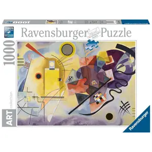1000 pieces puzzle art collection yellow-red-blue / vassily kandinsky Ravensburger image-1