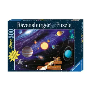 Puzzle 500 pieces star line the solar system Ravensburger image-0