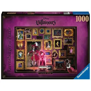 1000 piece captain crochet puzzle - collection disney villainous Ravensburger image-0