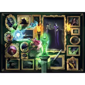 1000 pieces evil puzzle - collection disney villainous Ravensburger image-1