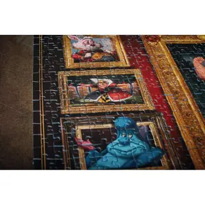 1000 pieces puzzle the queen of hearts - collection disney villainous Ravensburger image-4