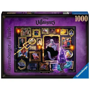 1000 pieces ursula puzzle - collection disney villainous Ravensburger image-0