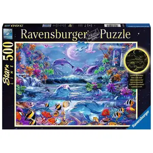 Puzzle 500 pieces star line the magic of the moonlight Ravensburger image-0