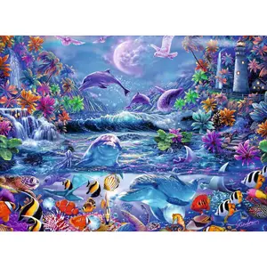 Puzzle 500 pieces star line the magic of the moonlight Ravensburger image-1