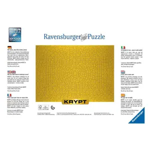 Puzzle 631 pieces krypt - gold Ravensburger image-1