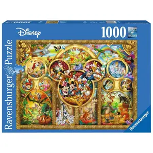 1000 pieces puzzle the most beautiful themes disney Ravensburger image-0
