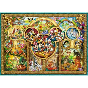 1000 pieces puzzle the most beautiful themes disney Ravensburger image-1