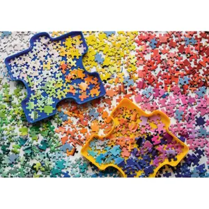 1000 pieces puzzle the palette of the jigsaw puzzle Ravensburger image-1