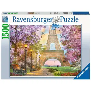 Puzzle of 1500 pieces love in Paris Ravensburger image-0