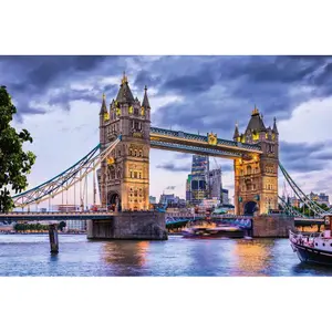 Puzzle 3000 pieces the beautiful city of london Ravensburger image-1