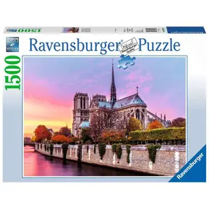 1500 piece picturesque puzzle our-dame Ravensburger image-0