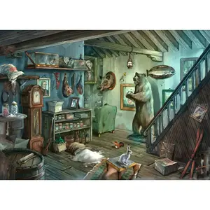 759 piece jigsaw puzzle Escape the cellar of terror Ravensburger image-1