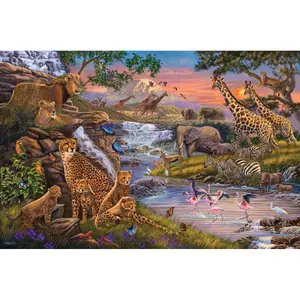 Puzzle 3000 pieces the animal kingdom Ravensburger image-1