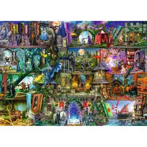 1000 pieces puzzle myths and legends Ravensburger image-0