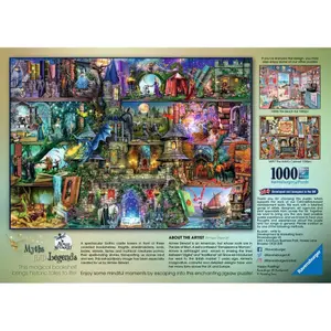 1000 pieces puzzle myths and legends Ravensburger image-2
