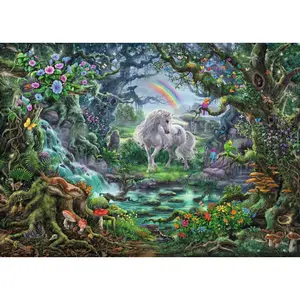 Puzzle 759 pieces Escape the unicorn Ravensburger image-1