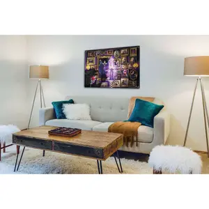 1000 pieces jigsaw puzzle the evil queen-witch - collection disney villainous Ravensburger image-2