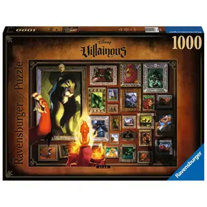 1000 pieces scar puzzle - collection disney villainous Ravensburger image-0
