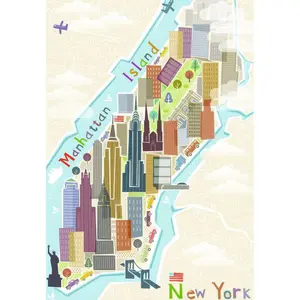99 piece puzzle new york Ravensburger image-1