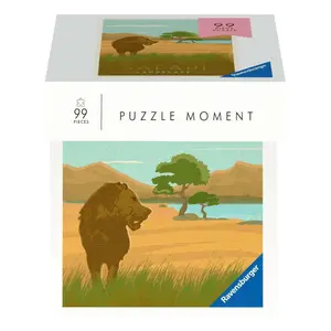 99 piece jigsaw puzzle safari moment Ravensburger image-1