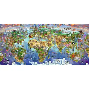 2000 pieces puzzle wonders of the world Ravensburger image-1