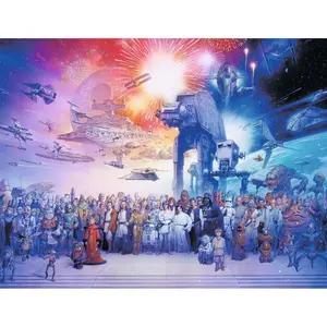 Puzzle 2000 pieces star wars universe Ravensburger image-1
