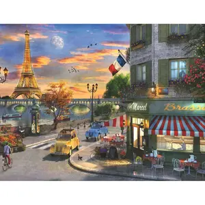 2000-piece puzzle for a romantic evening in Paris Ravensburger image-0