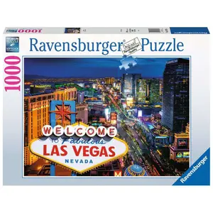 1000 pieces puzzle las vegas Ravensburger image-0