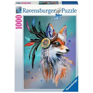 1000 pieces puzzle the spirit of the fox Ravensburger image-0