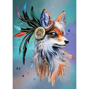 1000 pieces puzzle the spirit of the fox Ravensburger image-1