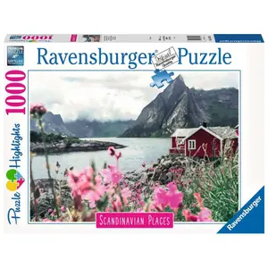 1000 piece puzzle queen, lofoten, norvège - highlights puzzle Ravensburger image-0