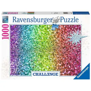 1000 pieces glitter puzzle Ravensburger image-1