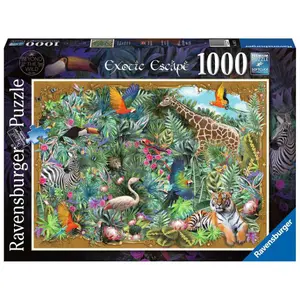 1000 pieces exotic escape puzzle Ravensburger image-0