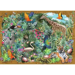 1000 pieces exotic escape puzzle Ravensburger image-1