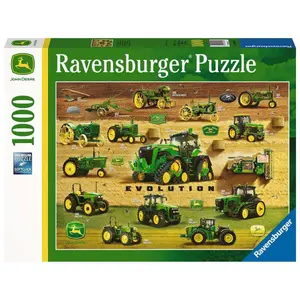 1000 piece jigsaw puzzle the john deere legacy Ravensburger image-0