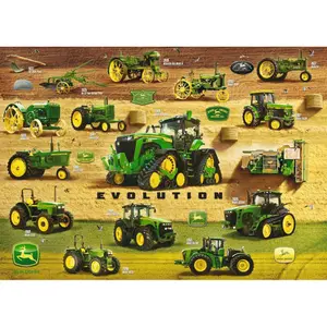 1000 piece jigsaw puzzle the john deere legacy Ravensburger image-1