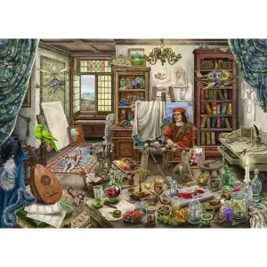 Puzzle escape Ravensburger Atelier d'artiste image-0