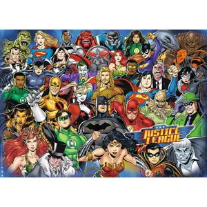 1000 pieces dc comics puzzle Ravensburger image-1